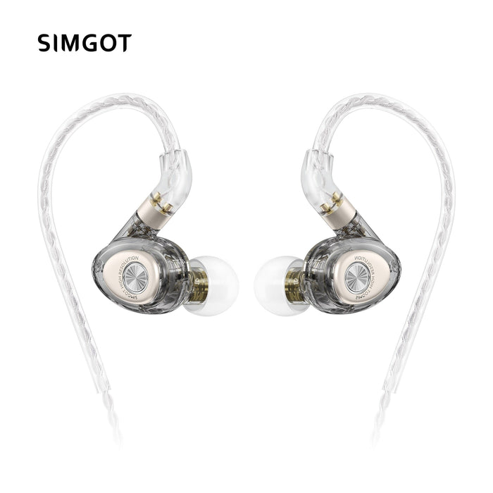 SIMGOT EM2 ROLTION 1DD+1BA Hybrid In-Ear Earphone IEMs HiFiGo 