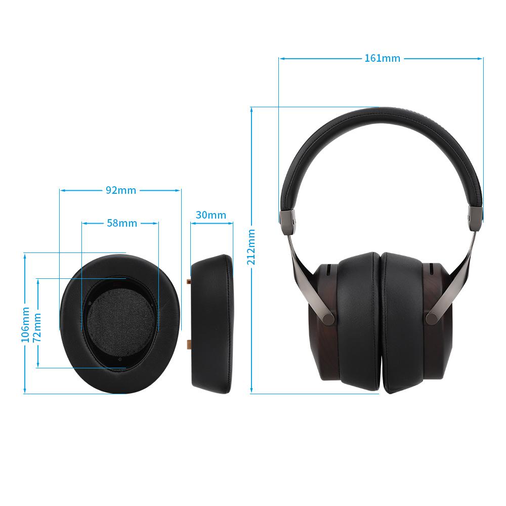Sivga Earpads For Sivga SV021 HiFiGo Black 
