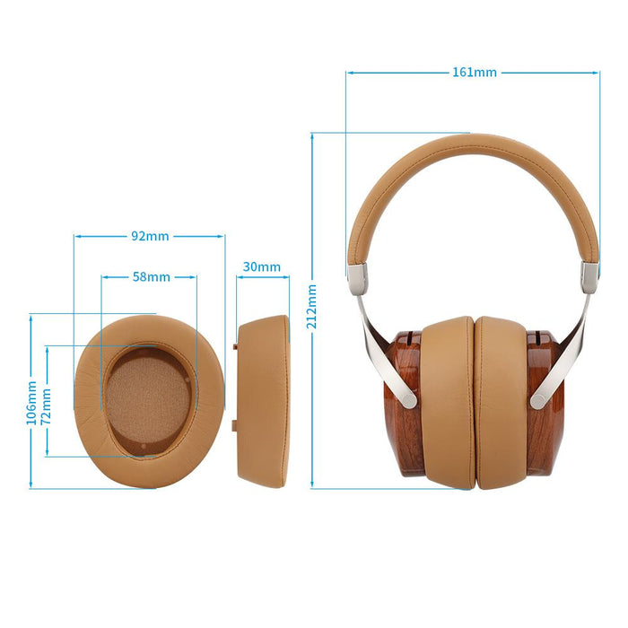 Rectangular Headphone Ear Cup Replacement Kit