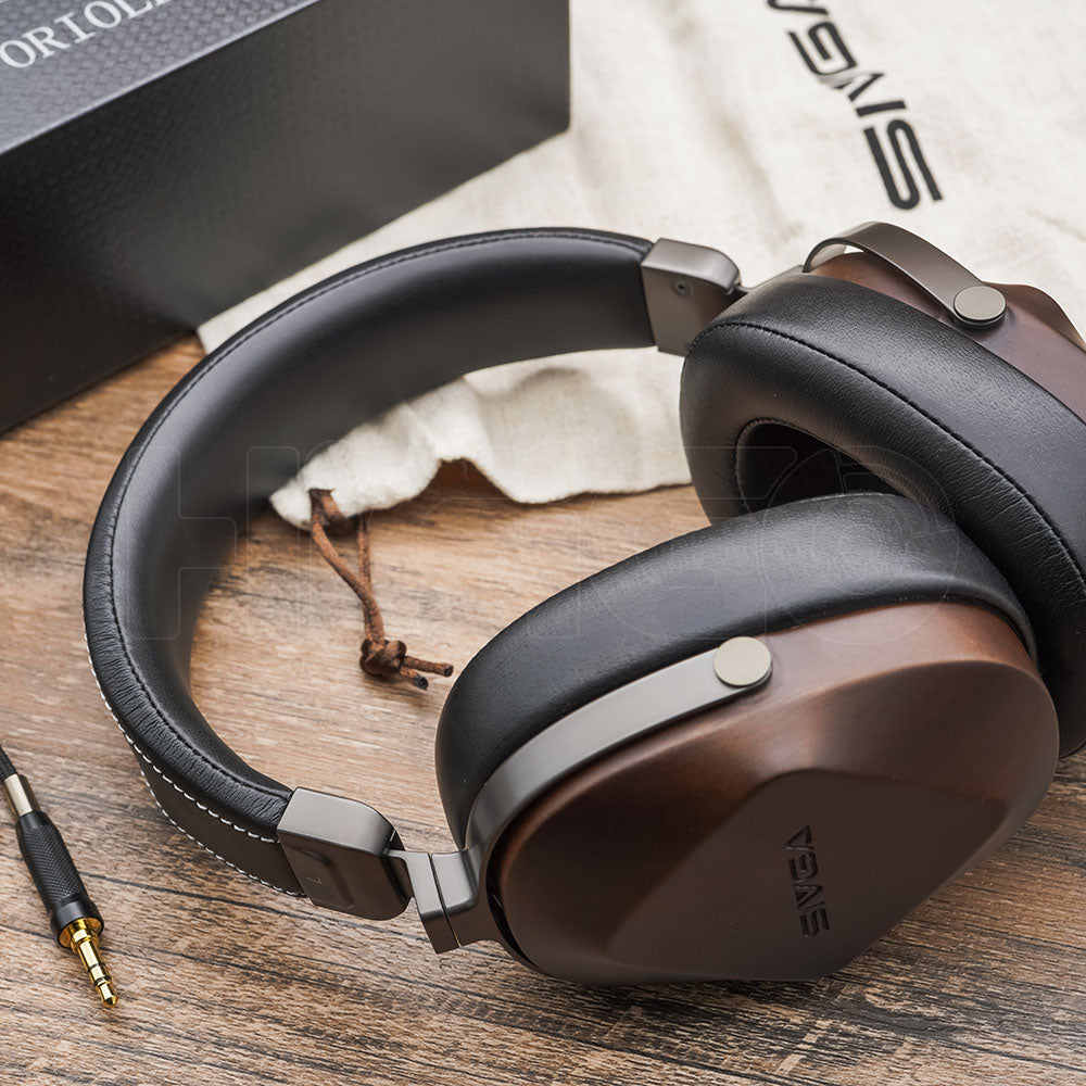 SIVGA Oriole Classic Fashionable Closed Back Rosewood HiFi Headphone Headphone HiFiGo 