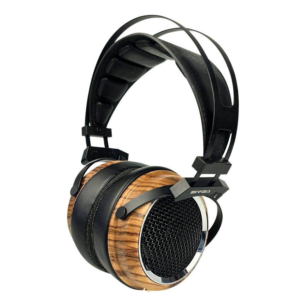 SIVGA PHOENIX Over Ear Open Back Zebra Wood Dynamic/Moving-coill Driver Headphone Headphone HiFiGo 