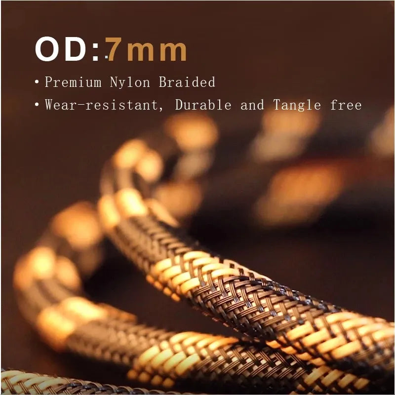 SKW BG-08 6.35mm Jack To 6.35mm Jack 6N OCC Audio Cable ( Pair) Audio Cable HiFiGo 