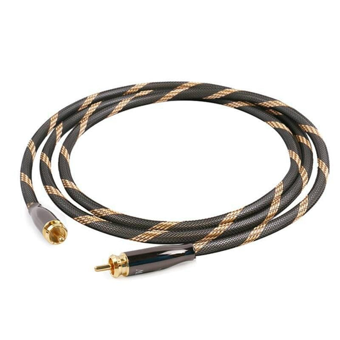 SKW BG01 / BG-01 RCA Audio Cable Male to Male Subwoofer Digital Coaxial HiFi Cable Audio Cable HiFiGo 