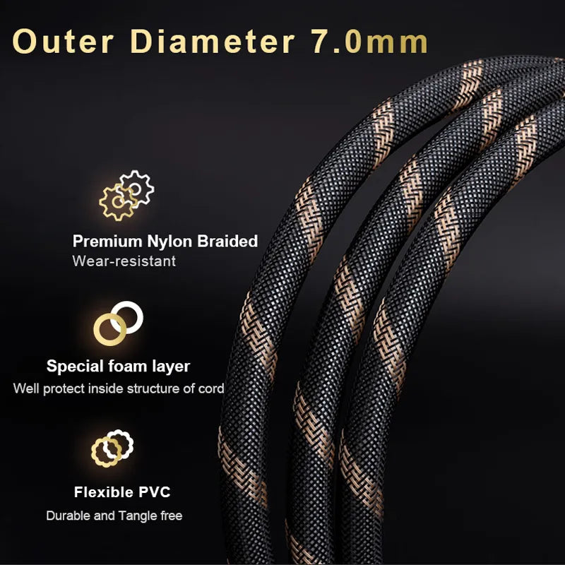 SKW BG04 2RCA to 2 RCA Male to Male Cable Audio Cable HiFiGo 