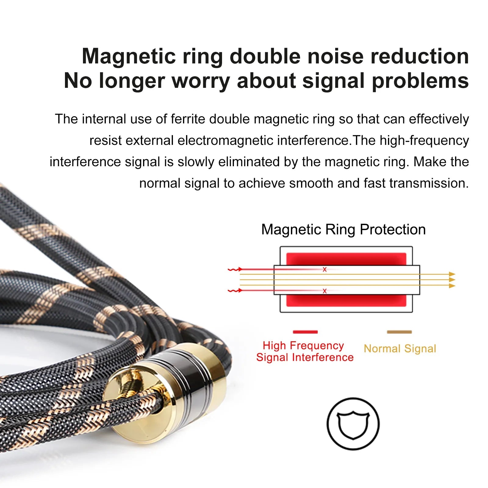 SKW BG04A 2RCA To 2RCA Audio Cable 6N OCC Audio Cable HiFiGo 