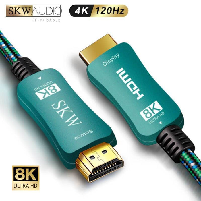 SKW HC013 HDMI 2.1 8K Fiber 4K/120Hz HD Cable HiFiGo 