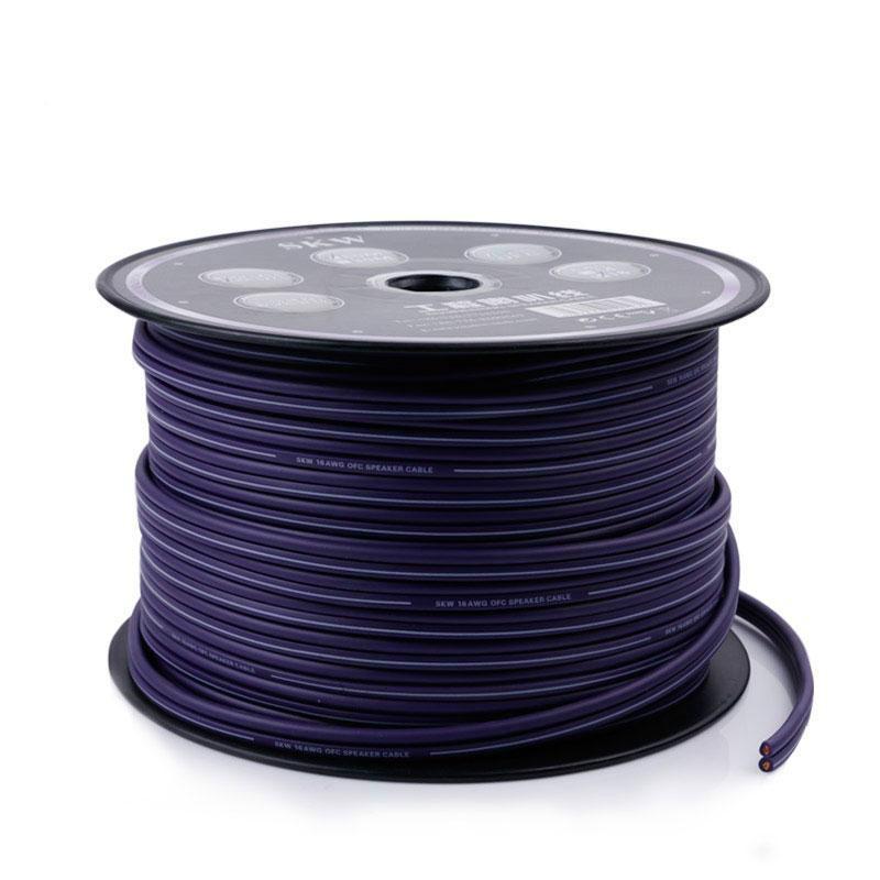 SKW LoudSpeaker Audio Cable DIY 14AWG And 16AWG With 2 Conductors In Wall for TV/DV AV Home Theater Car Audio Cable HiFiGo 