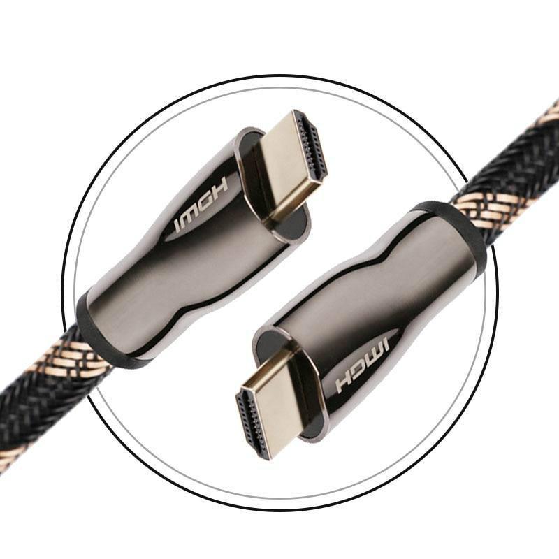 SKW Premium HDMI Cable 2.0 Version HDR 4K 60H for Laptop TV box connected to Televsion Projector Audio Cable HiFiGo 