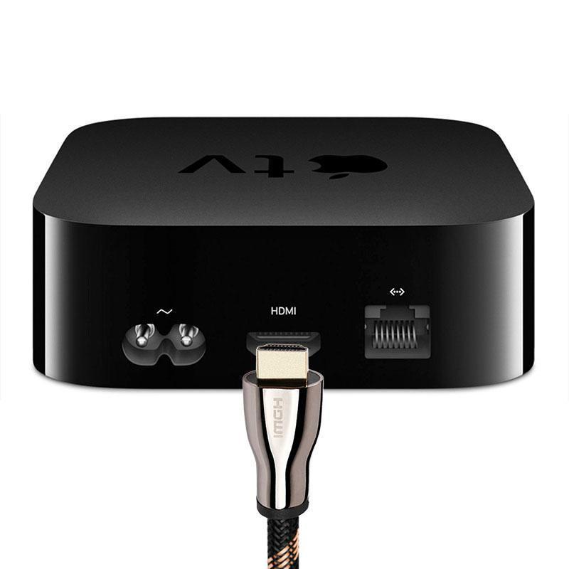 SKW Premium HDMI Cable 2.0 Version HDR 4K 60H for Laptop TV box connected to Televsion Projector Audio Cable HiFiGo 