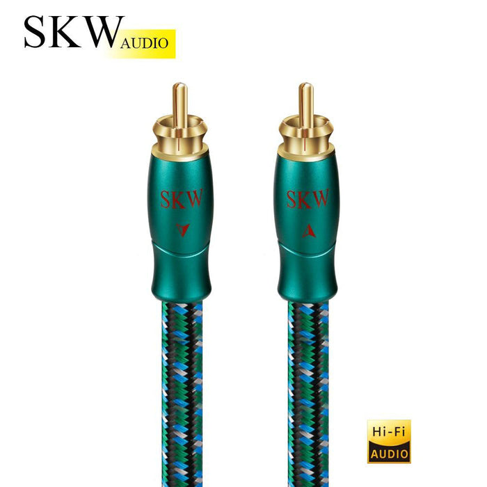 SKW RCA To RCA Digital Coaxial SPDIF Audio Cable HiFiGo 