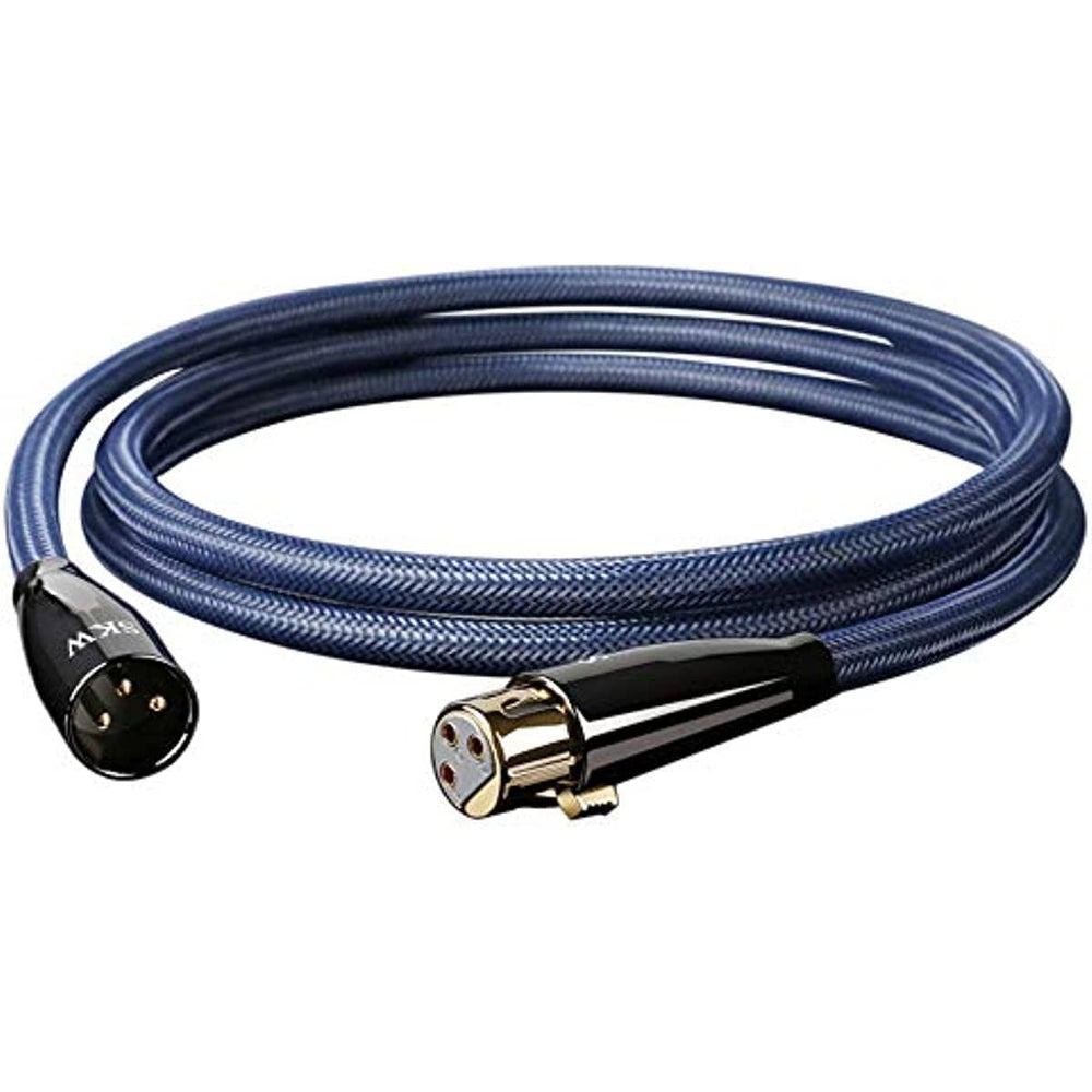 SKW X1901 Single OFC Balanced XLR Male to XLR Female 3 PIN Microphone Cable Audio Cable HiFiGo 1M 