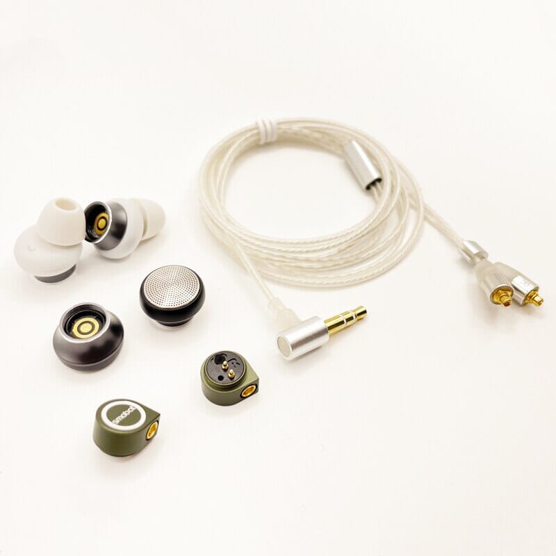 Smabat M4 15mm Dynamic Driver In-Ear Earphone Flat Ezarbuds HiFiGo 