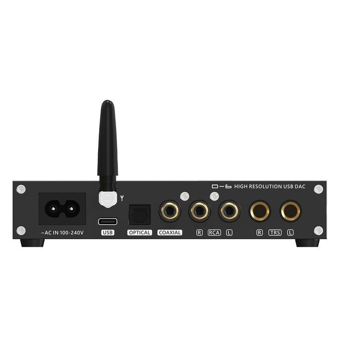 SMSL D-6 High-Resolution USB-C Bluetooth 5.1 Audio DAC — HiFiGo