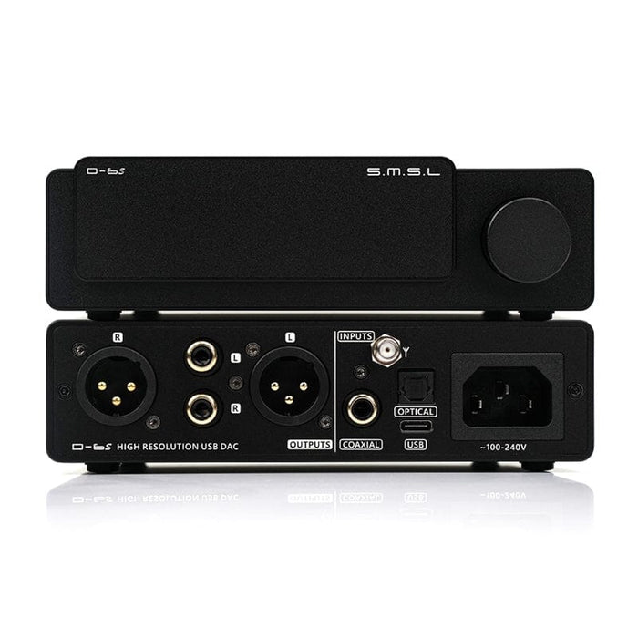 SMSL D-6S / D6S ES9039Q2M DAC MQA Bluetooth 5.1 High-Res Audio Decoder —  HiFiGo