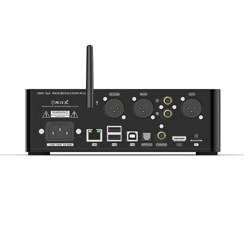 SMSL DP5 MQA Network Music Player ES9038Pro Full Decoding USB Bluetooth Player HiFiGo 