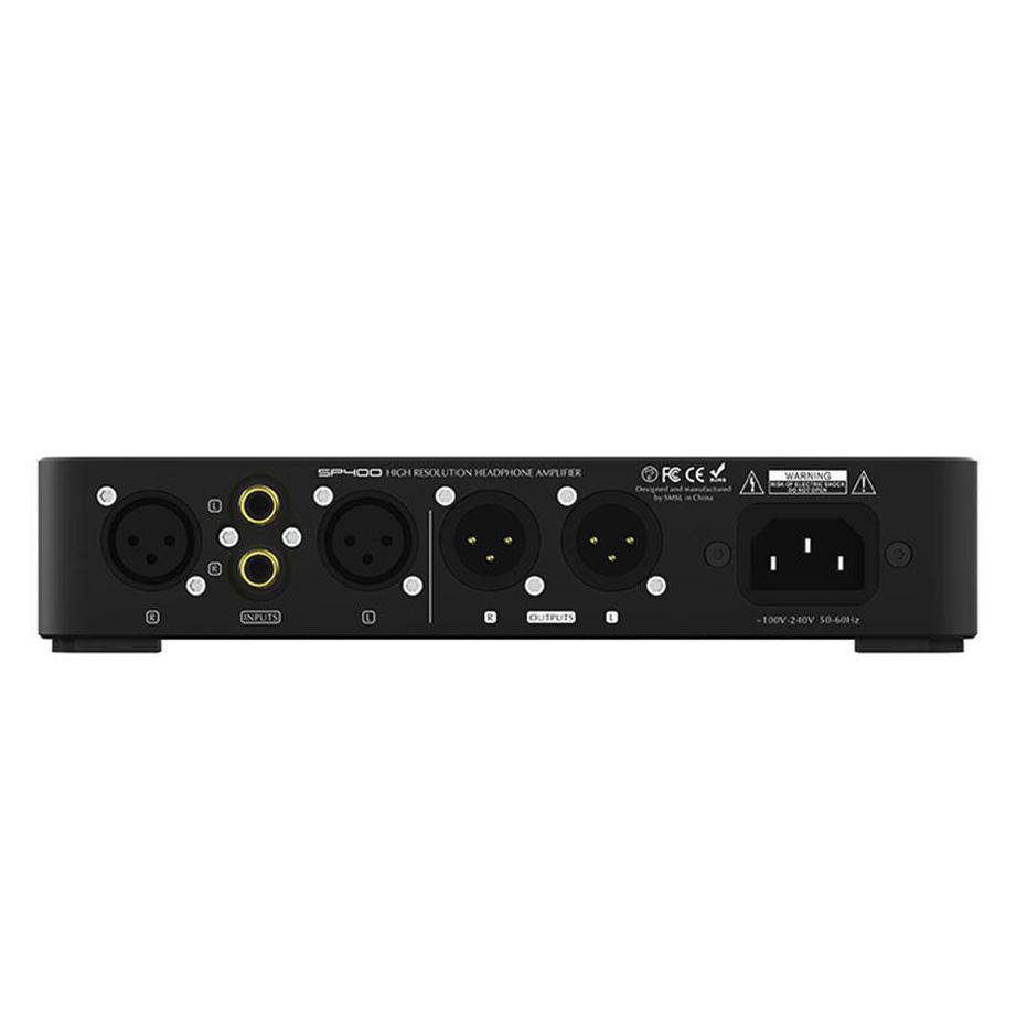 SMSL M400 MQA DAC+ SP400 Headphone Amplifier + XLR Cable Stack