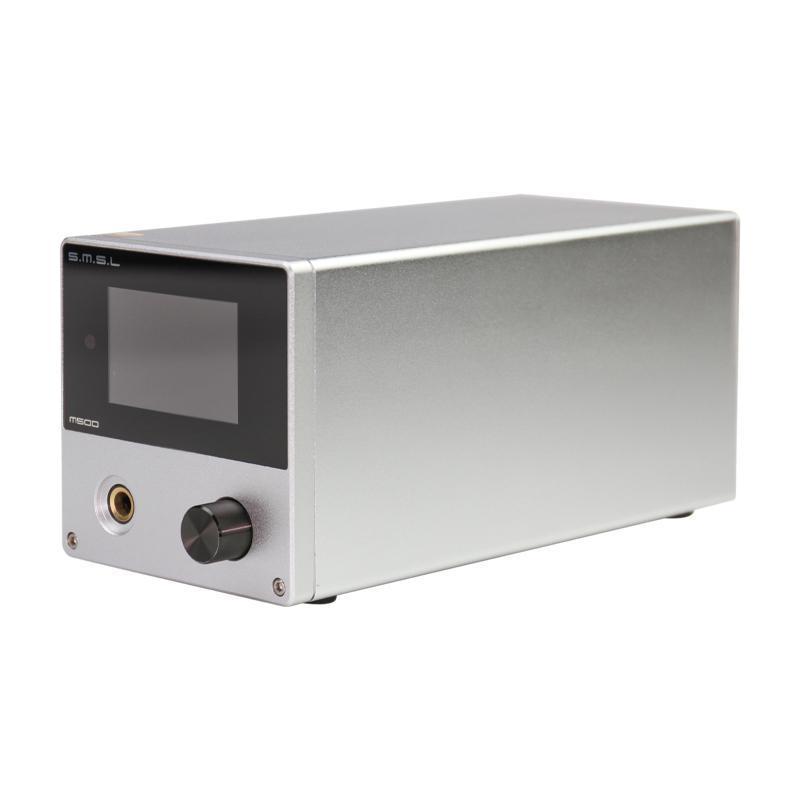 SMSL M500 HiFi Audio ES9038PRO/ES9311 DAC Headphone Amplifier AMP Audio Amplifier HiFiGo silver 