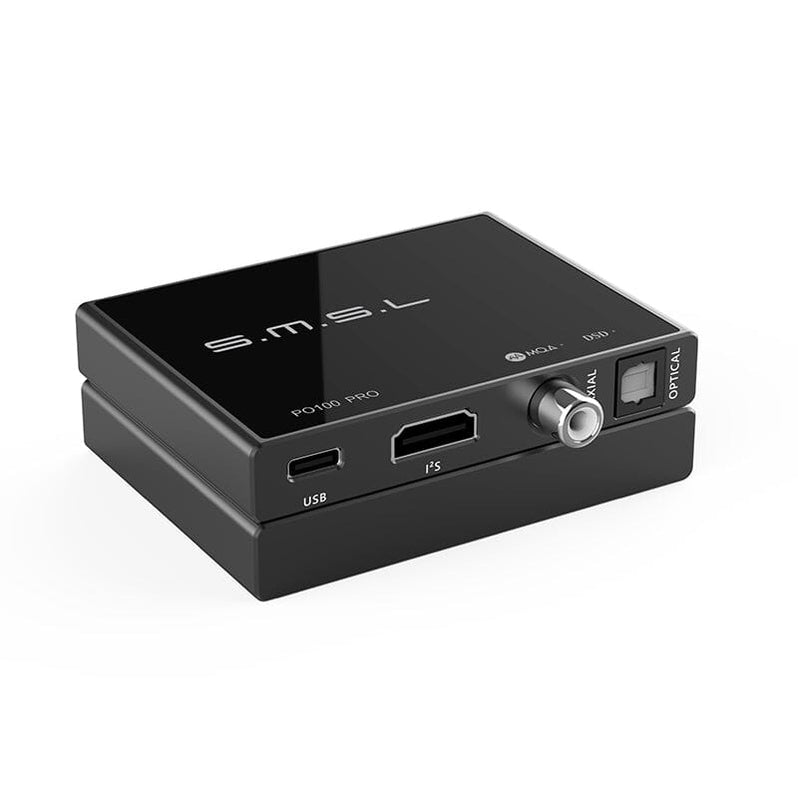SMSL PO100 PRO Convertisseur Audio MQA DDC XU-316 USB Type-C Haute Résolution Pour Téléphone, TV, PS5, Switch