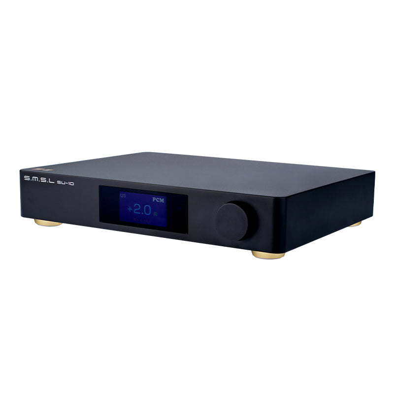SMSL SU-10 Dual ES9038PRO Chip Support MQA-CD JAS Hi-Res Audio DAC HiFiGo 