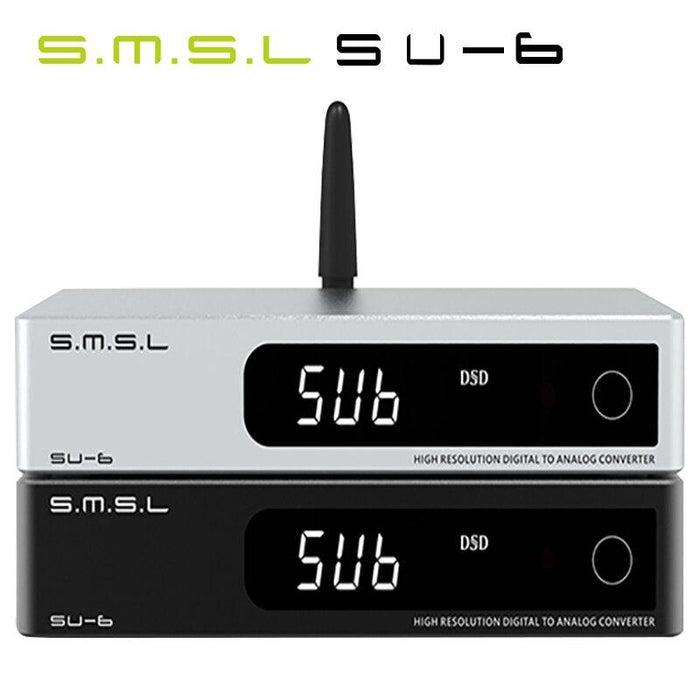 SMSL SU-6 DAC Bluetooth 5.0 LDAC USB Decoder HiFiGo 
