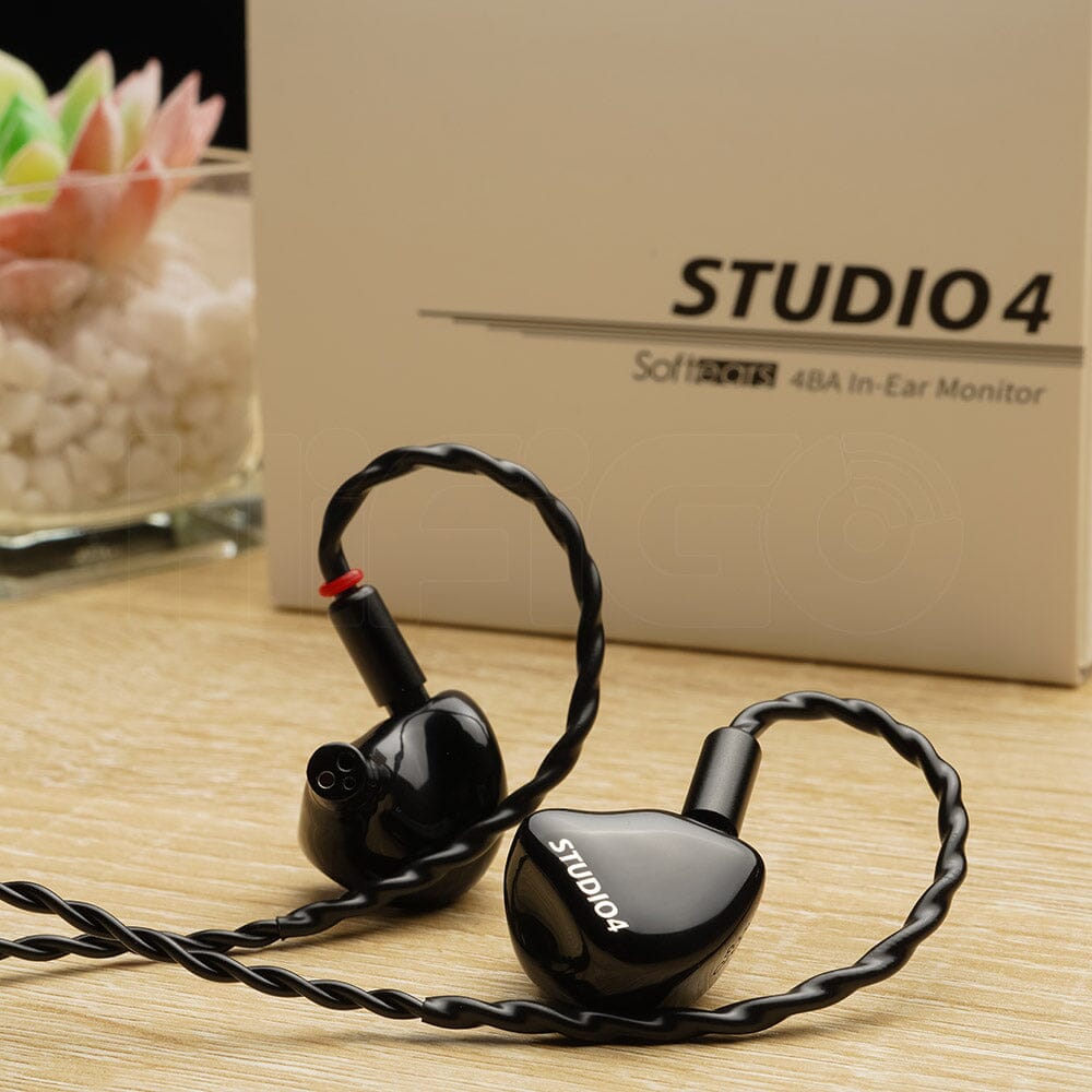 Softears Studio Series Studio4 4 BA Driver In-Ear Monitors HiFiGo 