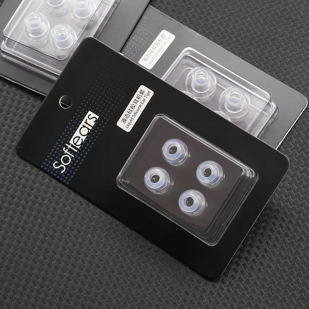 Softears UC New Liquid Silicone Eartips For 4.9-6.5 mm Nozzle HiFiGo 
