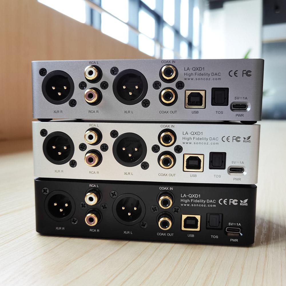 SONCOZ LA-QXD1 Balanced DAC + RCA/XLR cables HiFiGo 