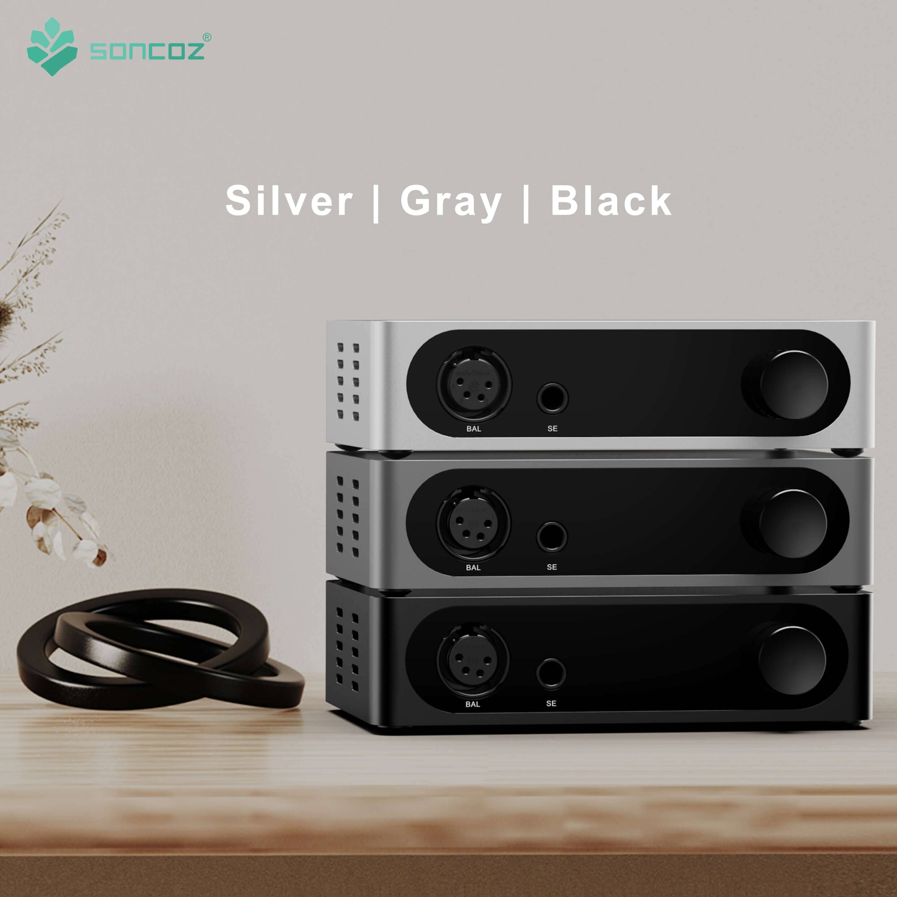 Soncoz QXA1 Fully Balanced Headphone Amp & Pre-Amp HiFiGo 