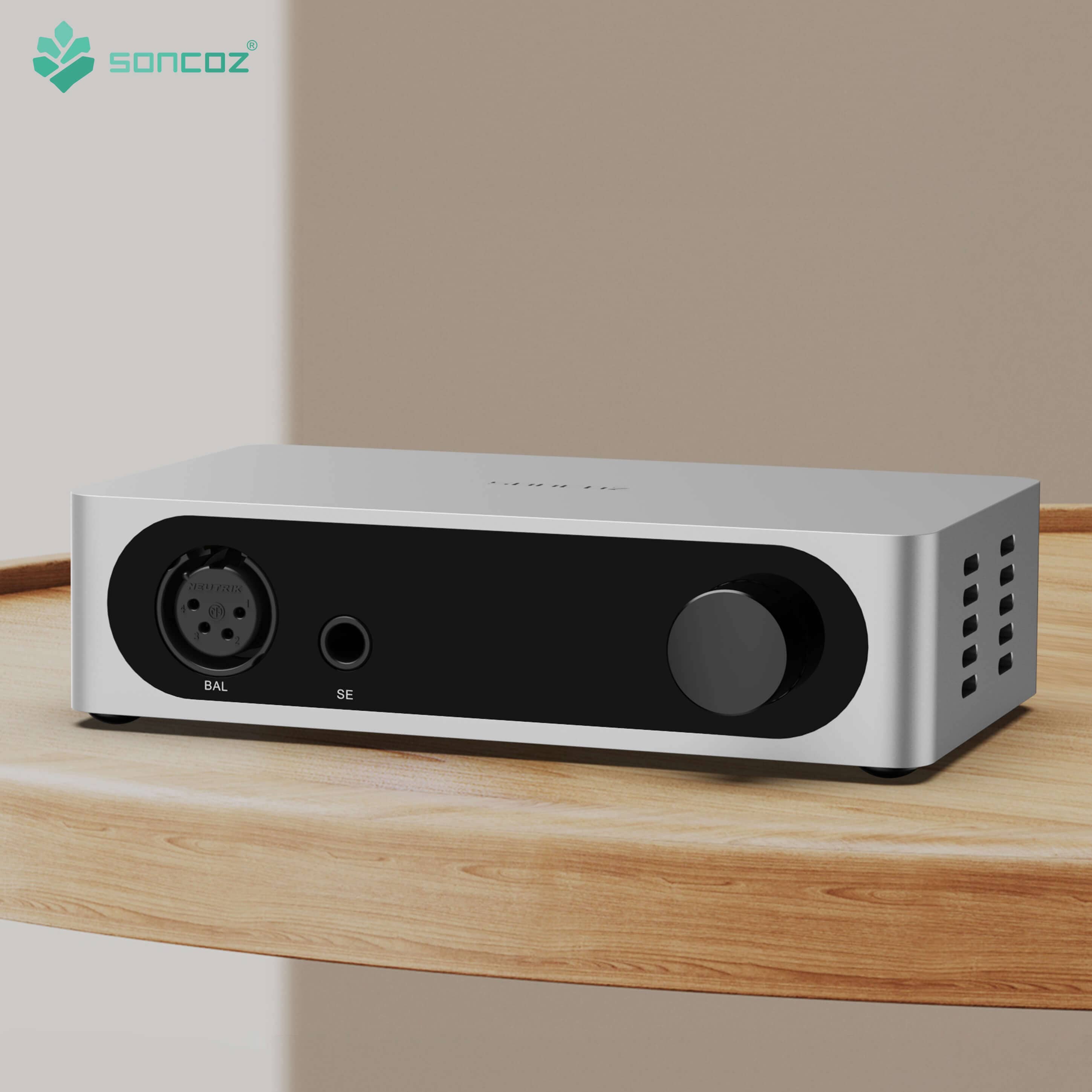 Soncoz QXA1 Fully Balanced Headphone Amp & Pre-Amp HiFiGo 