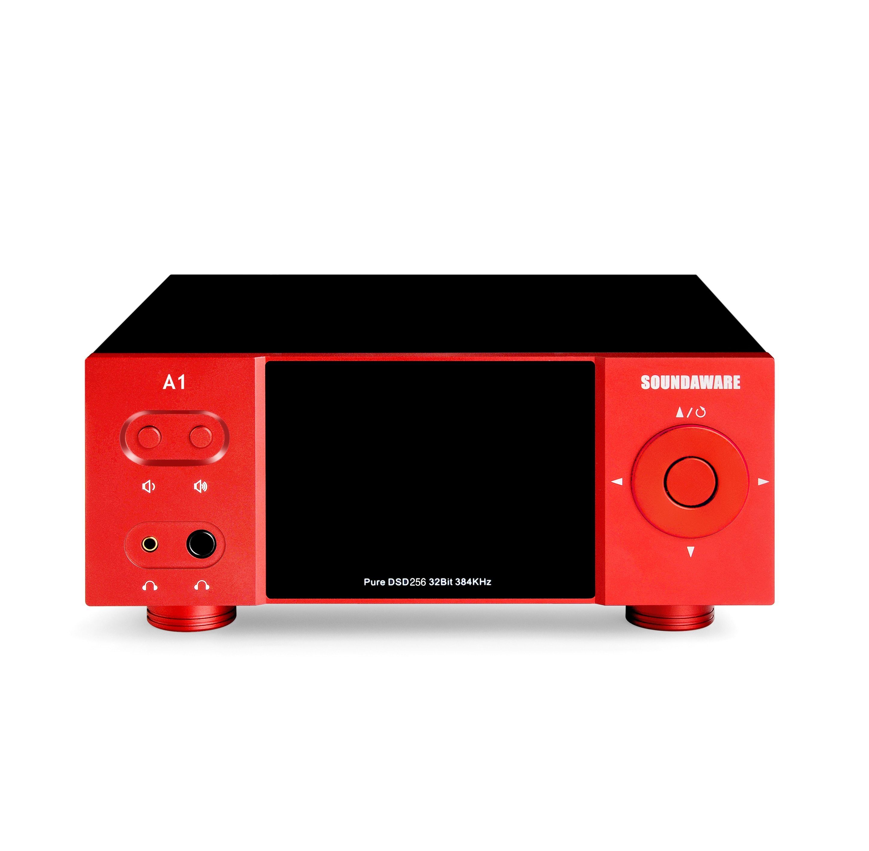Soundaware A1 DSD256 PCM384kHz DAC Decoder AMP Desktop HiFi Network Audio Amplifier HiFiGo 