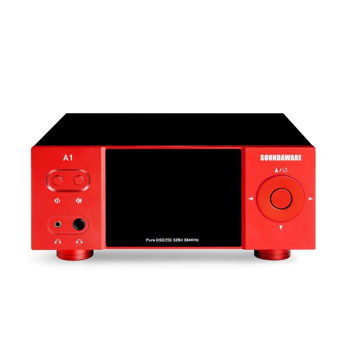 Soundaware A1X Multifunctional Streaming music player Roon DLNA Airplay HiFiGo Red 