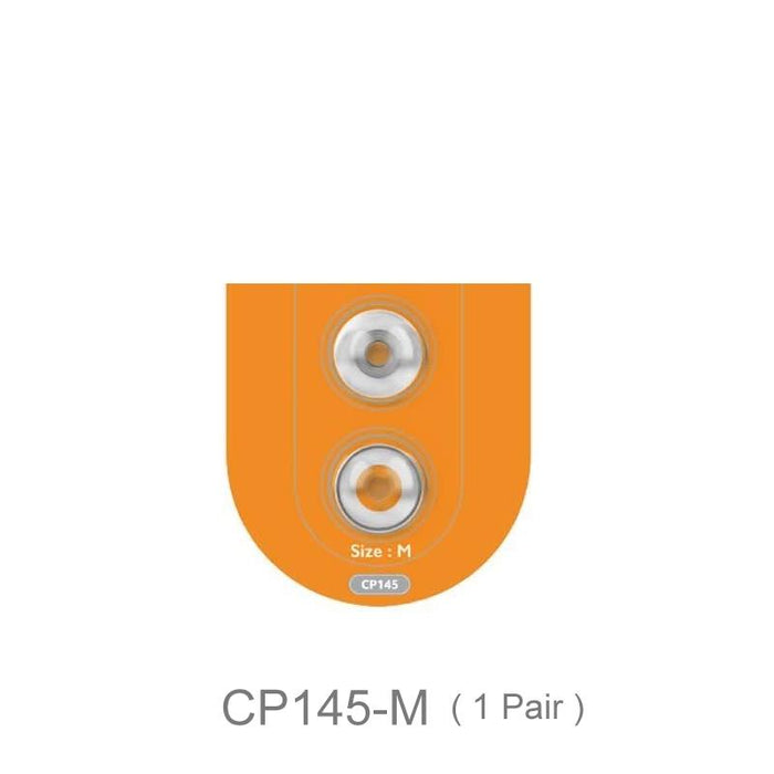 SpinFit CP145 Patented Silicone Eartip 4.5mm Nozzle Dia for DUNU HiFiGo CP145-M 1Pair 