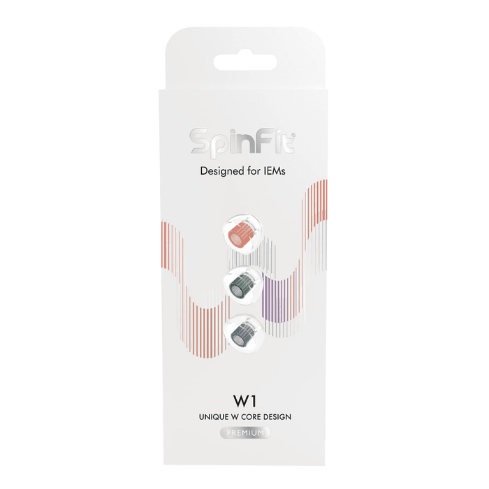 SpinFit W1 Silicone Eartips For 5mm-6mm Nozzle HiFiGo 
