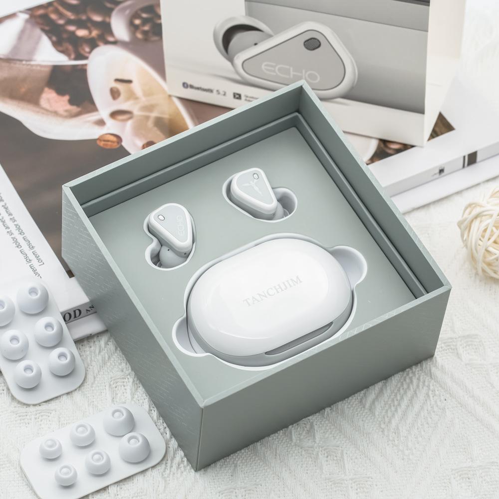TANCHJIM ECHO TWS Bluetooth 5.2 10mm Beryllium Dynamic Driver In-ear Earbuds Earphone HiFiGo 