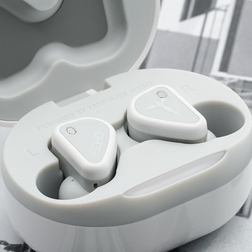 TANCHJIM ECHO TWS Bluetooth 5.2 10mm Beryllium Dynamic Driver In-ear Earbuds Earphone HiFiGo 