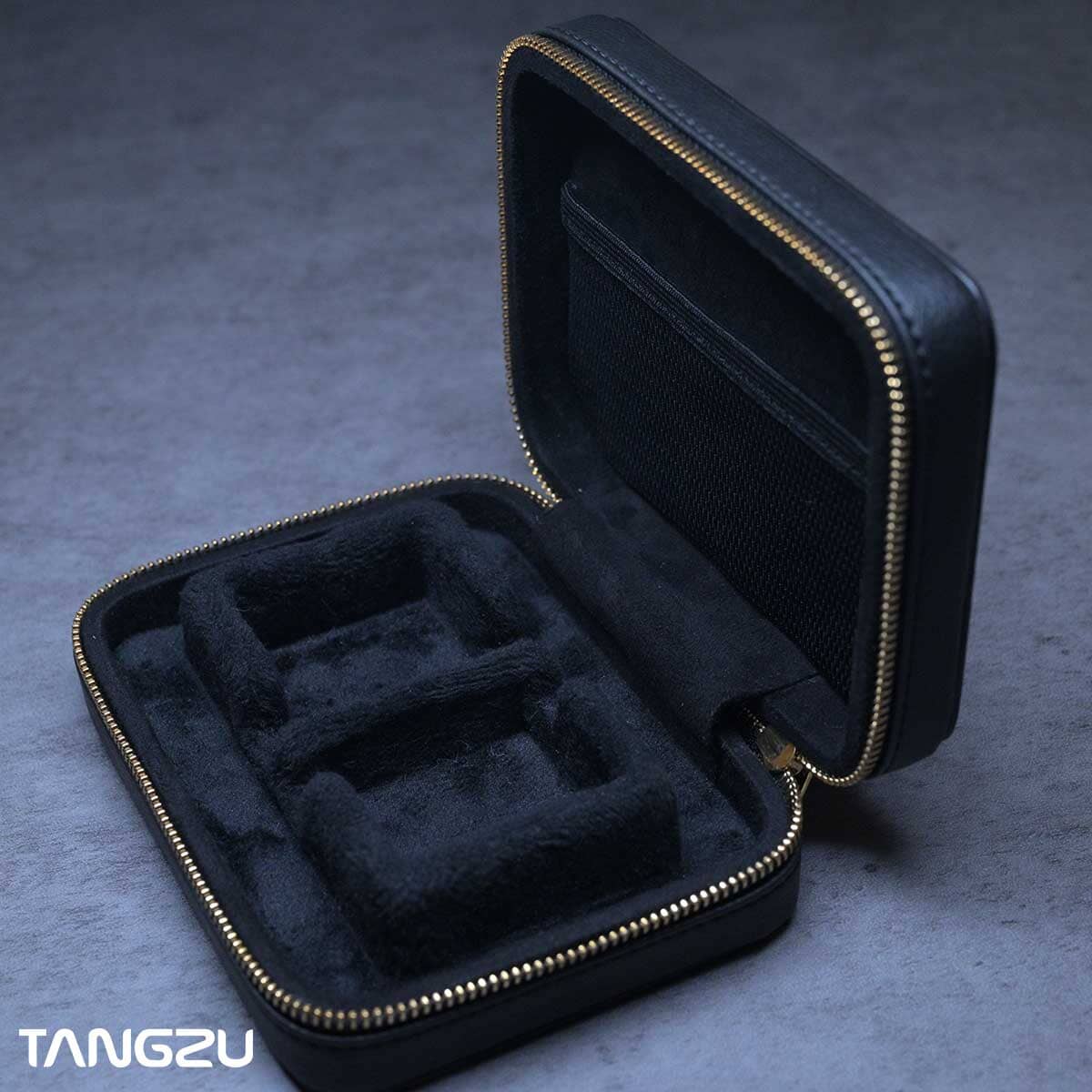 TANGZU Earphone Case For Earphones HiFiGo Black 