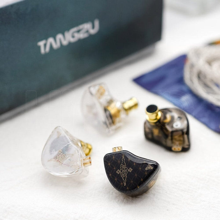 Tangzu WAN ER SG 2022 New 10mm Dynamic Driver Earphone IEM Metal Composite  Diaphragm N52 Magnet 0.78 2pin Angeldac Sales