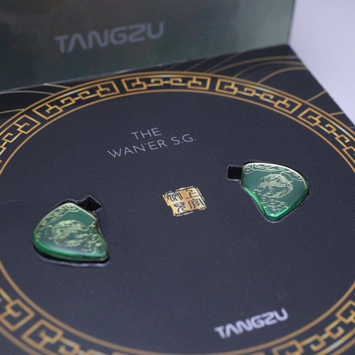 HiFiGo Tangzu WAN ER SG 2022 New 10mm Dynamic Driver in-Ear Earphone IEMs  (Green with mic)