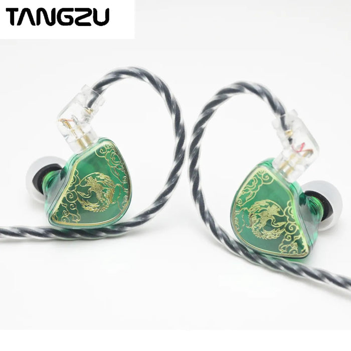TANGZU Wan'Er S.G Hifi 10Mm Dynamic Driver PET Diaphragm In-Ear Earphone  with Er