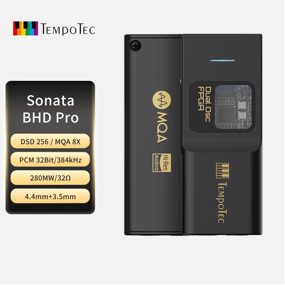 TempoTec Sonata BHD Pro USB-C Dual DAC & Headphone Amplifier HiFiGo 