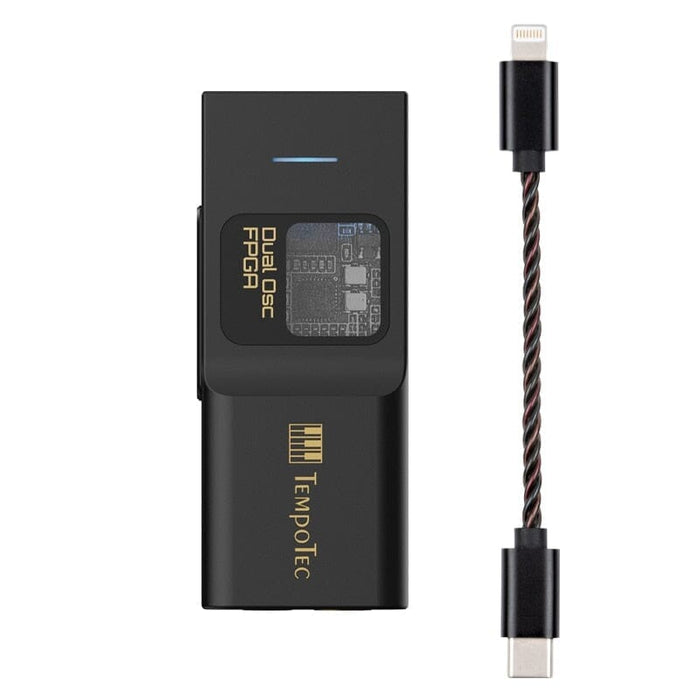TempoTec Sonata BHD Pro USB-C Dual DAC & Headphone Amplifier HiFiGo Black lightning 