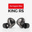 TFZ/KING RS HIFI IEM Earphones Hybrid 4nd Driver Unit Gold Diaphragm HiFiGo 