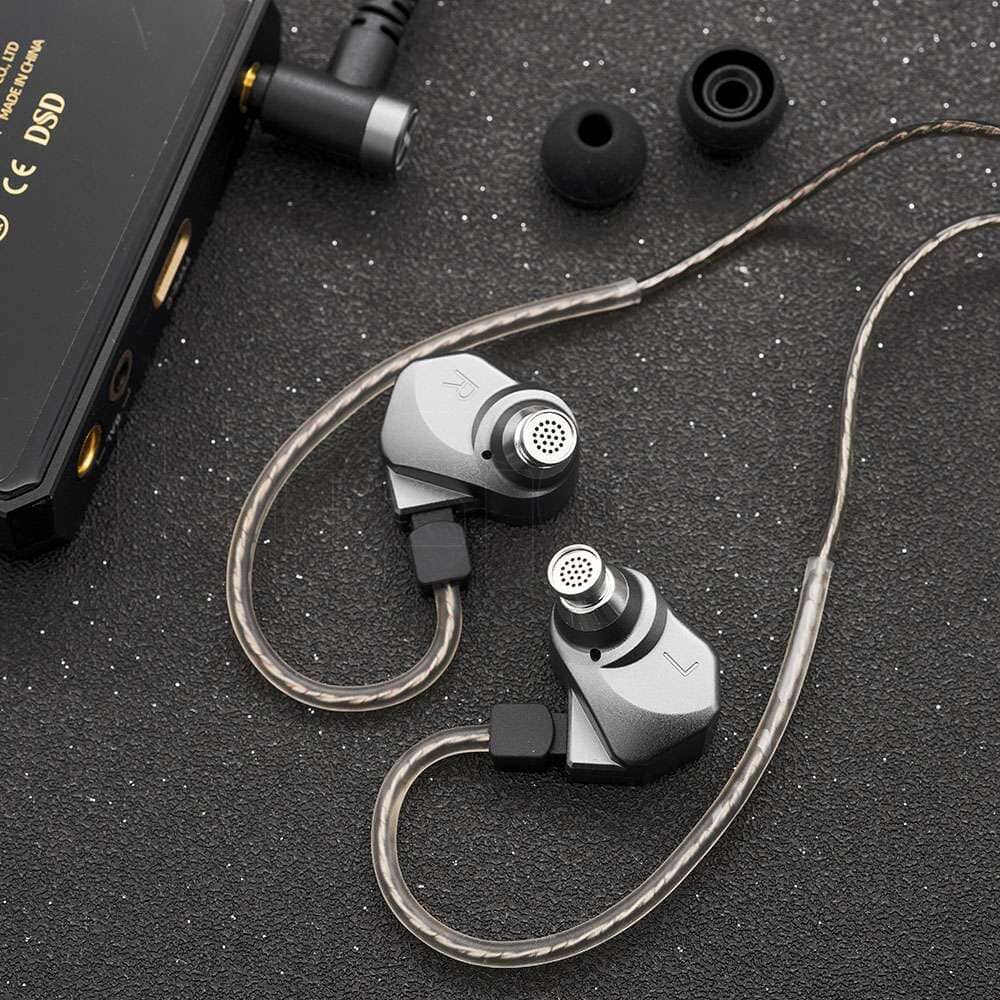 TinHiFi C2 Mech Warrior Newly Developed PU+LCP Composite Diaphragm In-Ear Monitors Earphone HiFiGo 