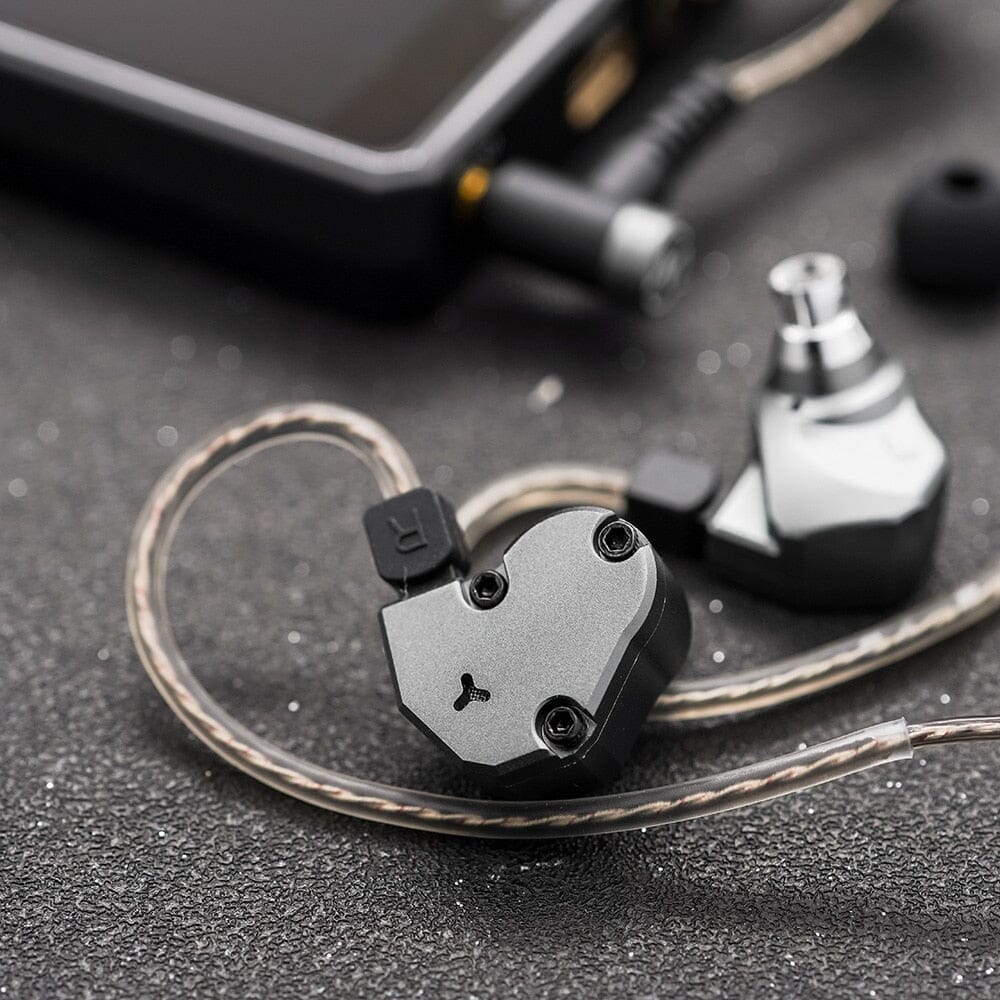 TinHiFi C2 Mech Warrior Newly Developed PU+LCP Composite Diaphragm In-Ear Monitors Earphone HiFiGo 