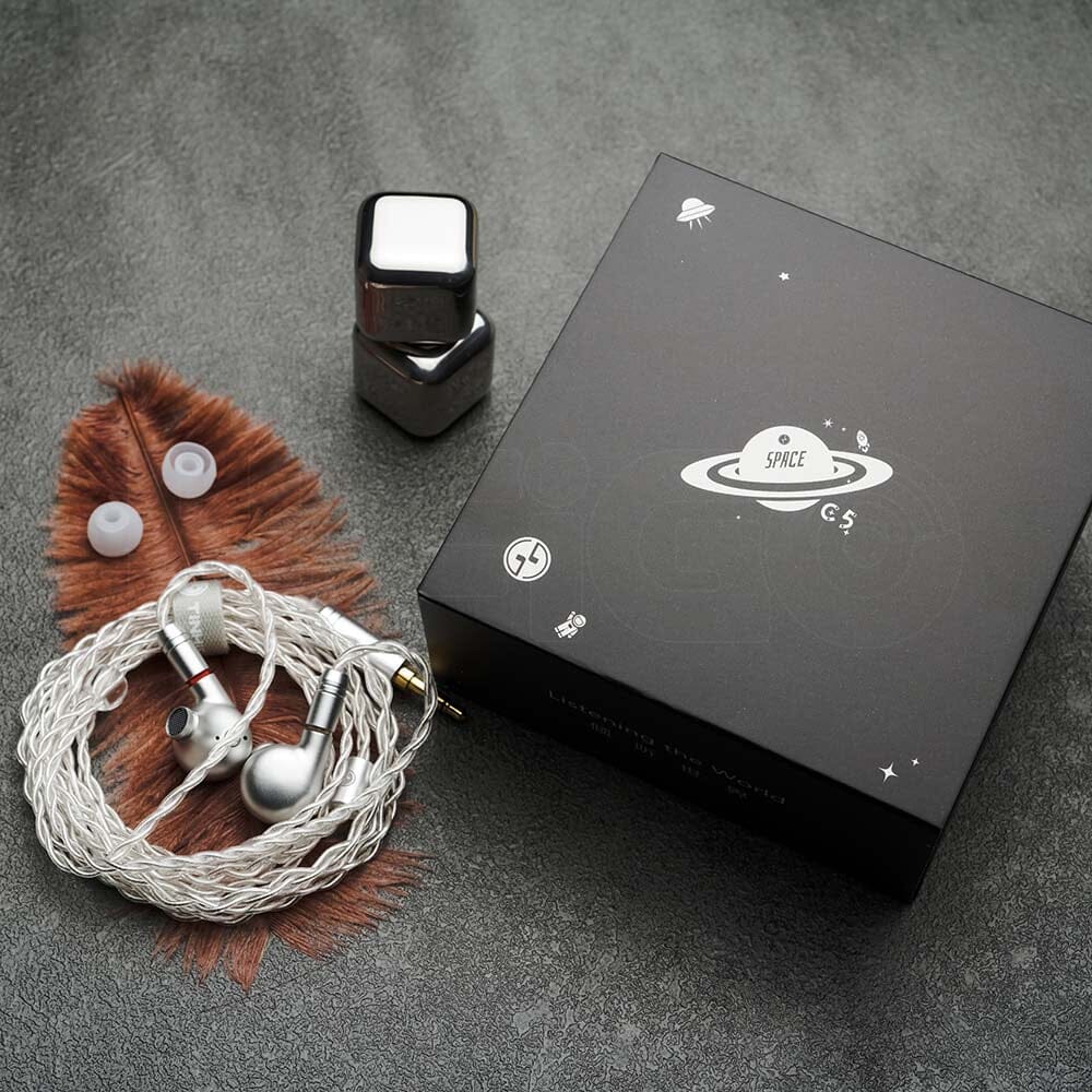 TINHIFI C5 10*10 Square Plate Diaphragm Customized BA Driver Earphone In-Ear Monitor Earphone HiFiGo 