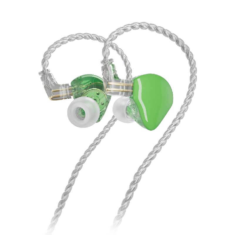 TinHiFi T1s HiFi Earphones HiFiGo Green 