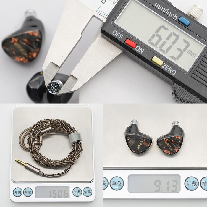TKZK Ouranos 10mm Carbon Nanotube Dynamic Driver In-Ear Earphone Earphone HiFiGo 