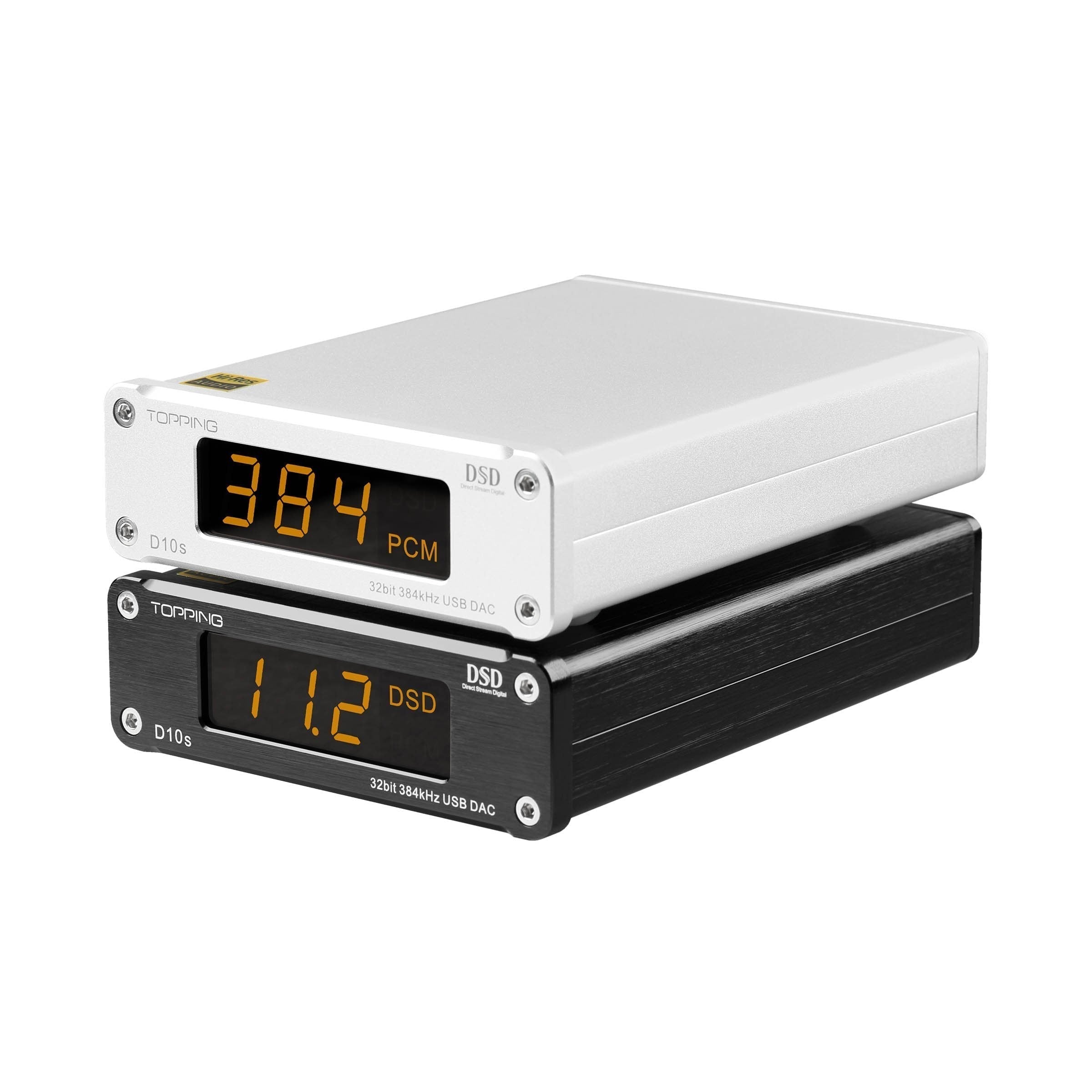 TOPPING D10s Hi-Res USB DAC ES9038Q2M 32Bit/384kHz DSD256 XMOS XU208 HiFi Decoder DAC Decoder HiFiGo 