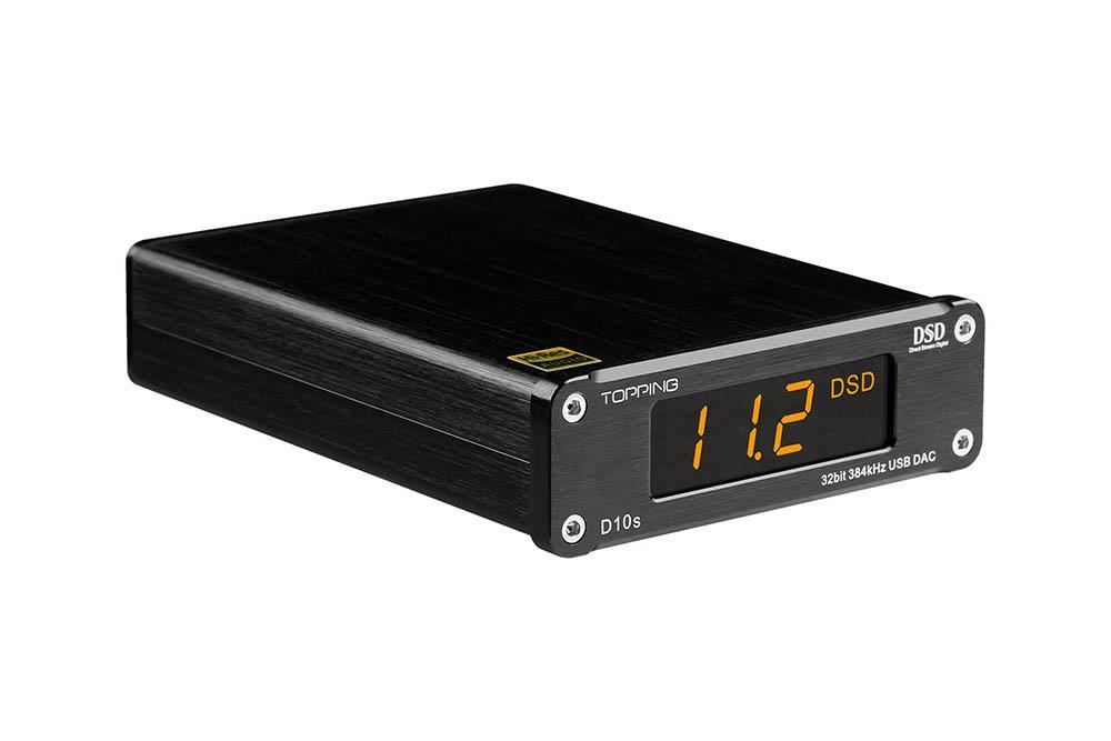 TOPPING D10S USB DAC ES9038Q2M PCM384 DSD256 Audio Decoder DAC Decoder HiFiGo 