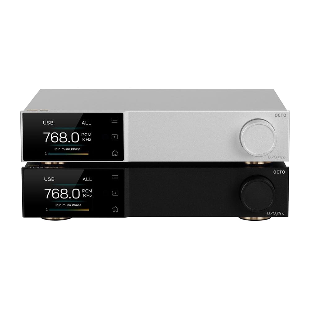 Topping D70Pro OCTO 8X CS43198 Bluetooth 5.1 Decorder HiFi DAC